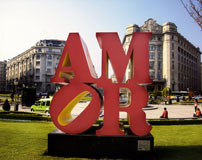 Escultura Amor de la Gran Vía